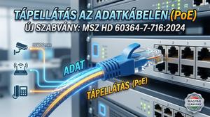 Mit jelent a gyakorlatban az új villamossági szabvány? Internetkábel mint konnektor