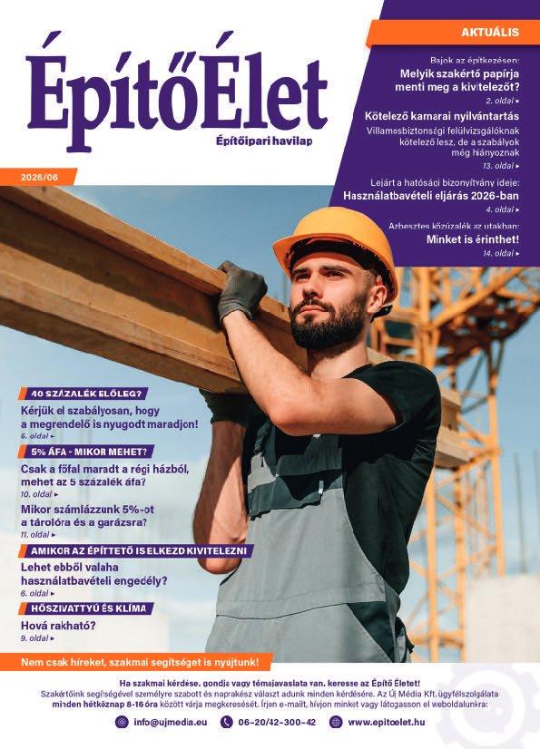  Építő Élet 2026/06