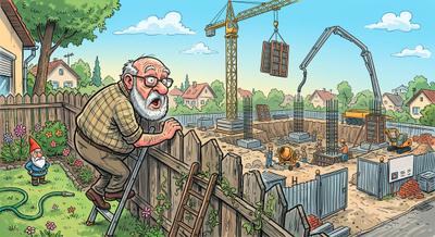 Mit építenek a szomszédba?