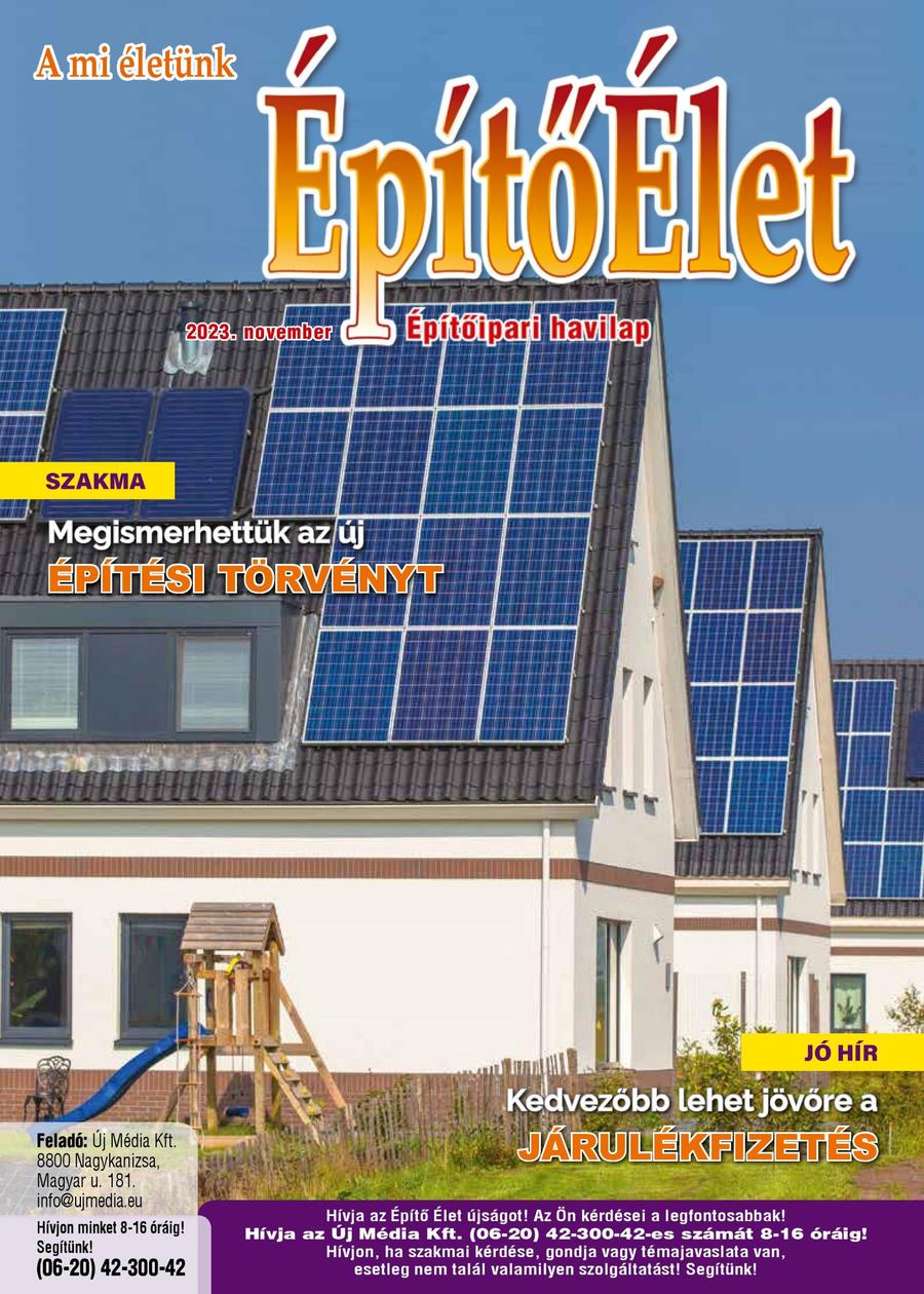 Építő Élet 2023. november