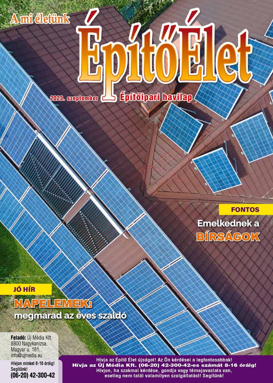 Építő Élet 2023. szeptember