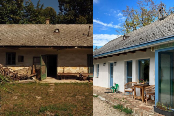 200 éves parasztházból majdnem passzívház