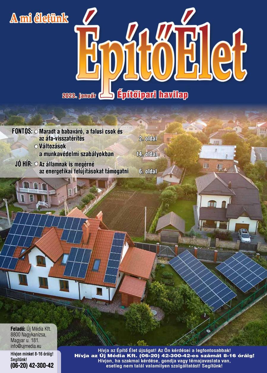 Építő Élet 2023. január