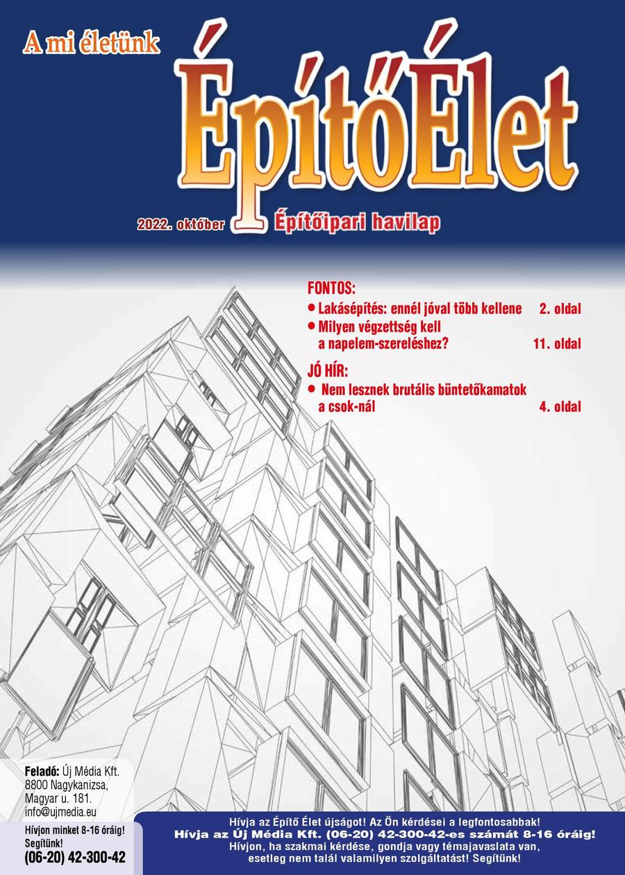 Építő Élet 2022. október