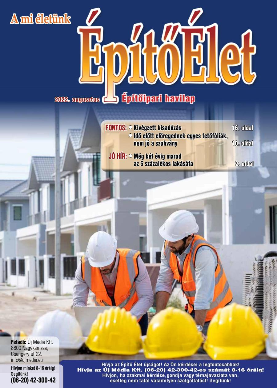 Építő Élet 2022. augusztus