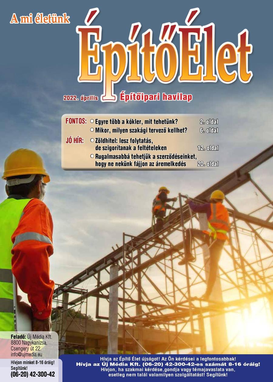 Építő Élet 2022. április