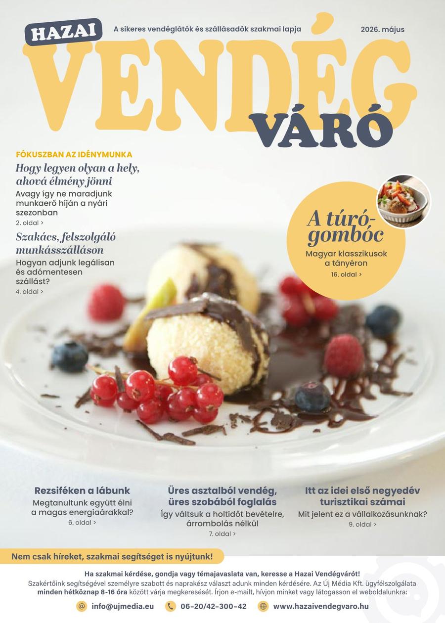 Hazai Vendégváró 2026. május