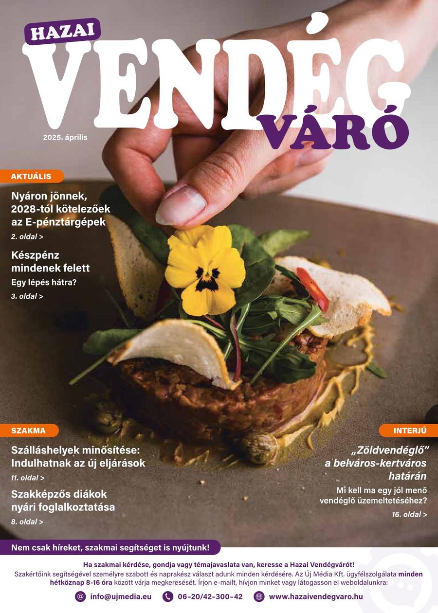 Hazai Vendégváró 2025. április